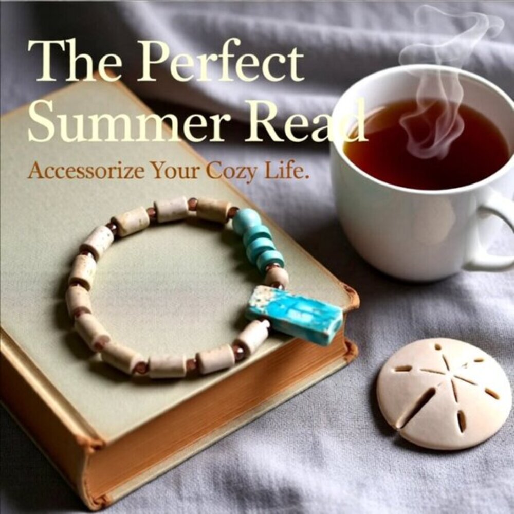 Beachy Boho Coastal Cowgirl ~ Beaded Jasper Bracelet ~ Unique and One-of-a-kind!